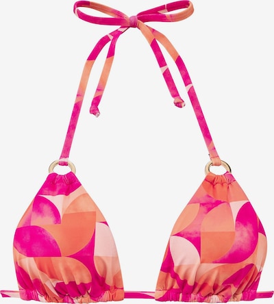 LASCANA Bikini top in 80/C/D in Orange / Apricot / Peach / Neon pink, Item view