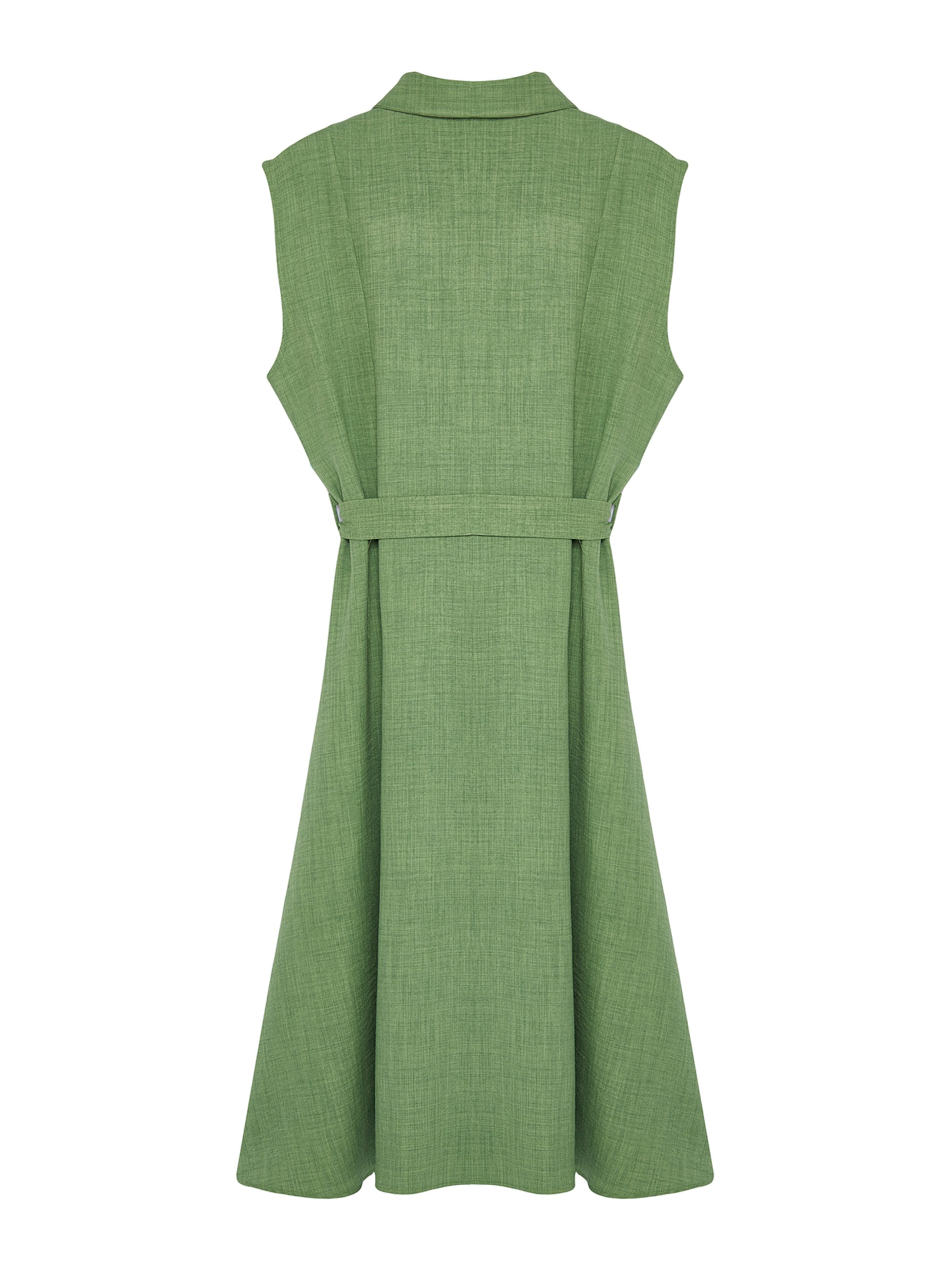 žalia Trendyol Curve Suknelė