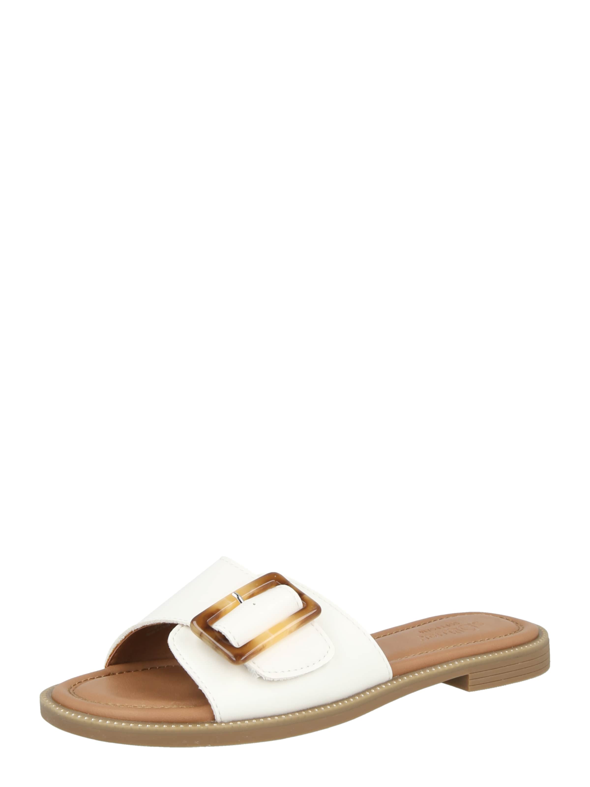 s.Oliver Pantolette in Weiß: Vorderseite