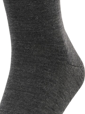 FALKE Knee High Socks 'Airport Plus' in Grey
