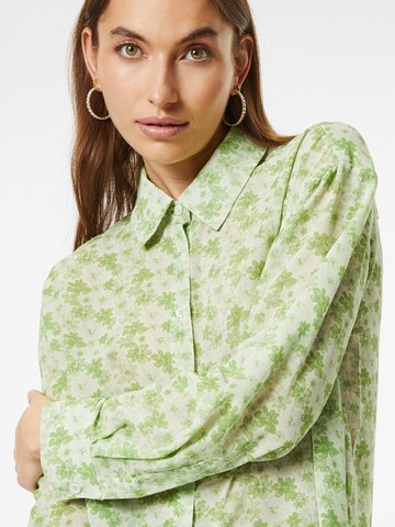 NA-KD Blouse in Green