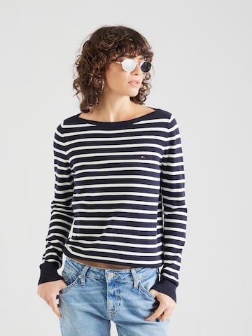 Pull-over TOMMY HILFIGER en bleu : devant