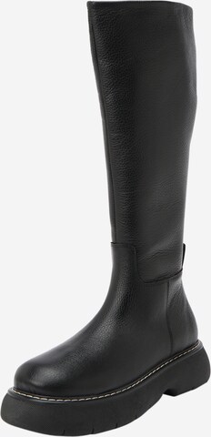 Bottes 'WHISPER' STEVE MADDEN en noir : devant