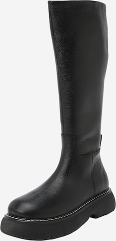 Bottes 'WHISPER' STEVE MADDEN en noir : devant