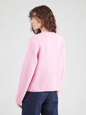 Zwillingsherz Kardigan – pink: zadní strana