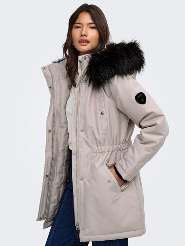 ONLY Winter parka 'NEWIRIS' in Beige