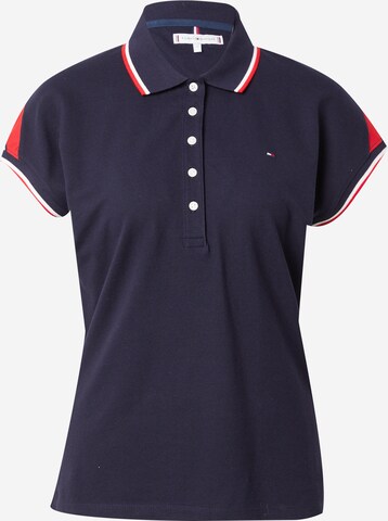 TOMMY HILFIGER Poloshirt in Blau: predná strana