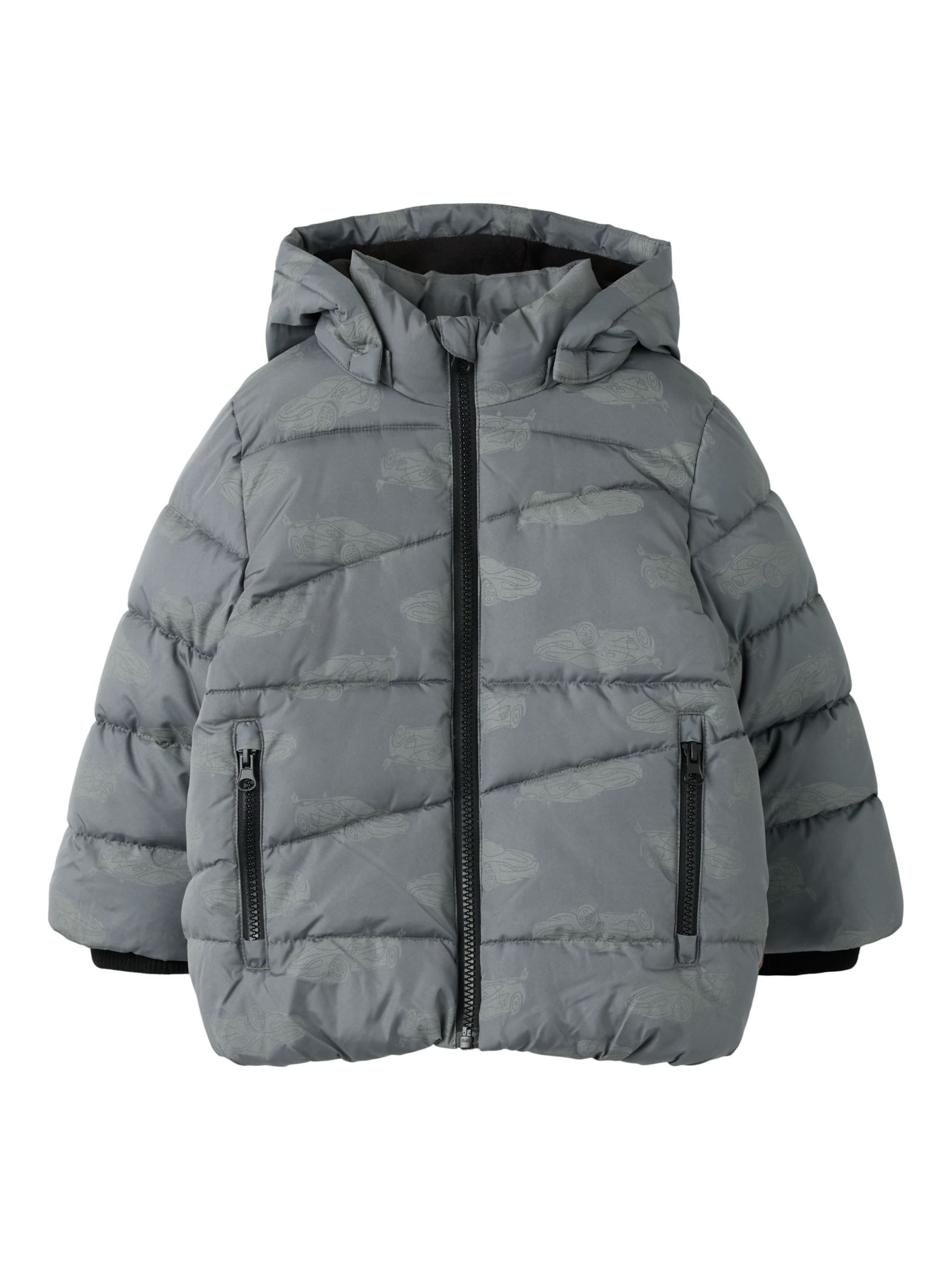 NAME IT Jacke in Grau: Vorderseite