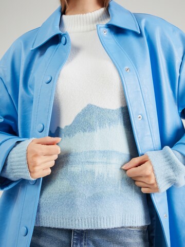 Pull-over 'PCNEBRASKA' PIECES en blanc