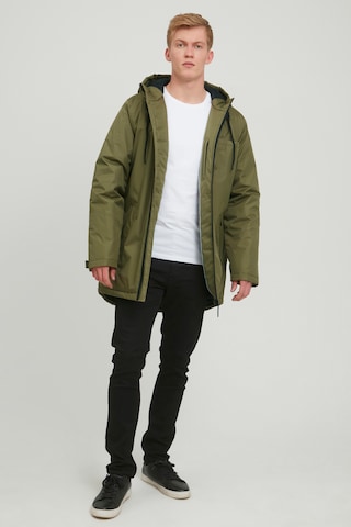 BLEND Winter Jacket in Green