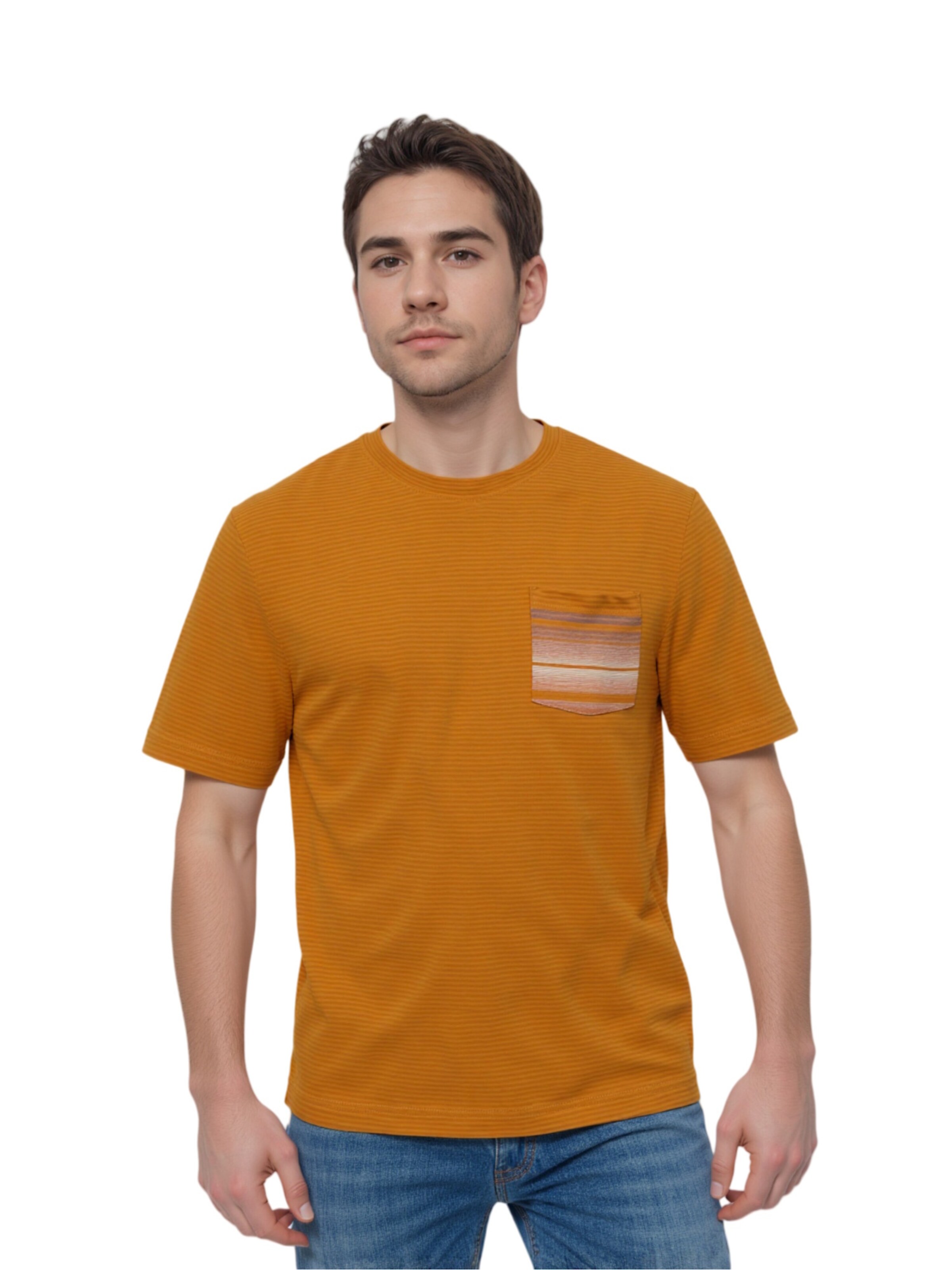 Maglietta di TOM TAILOR in giallo: frontale