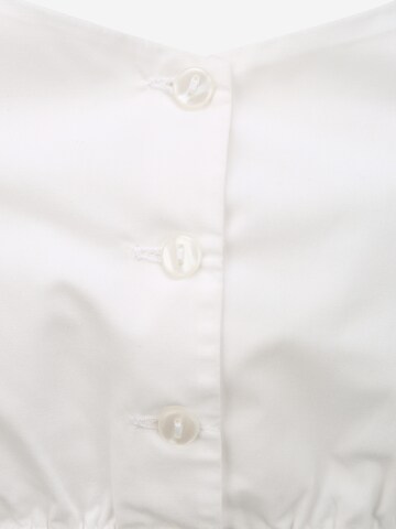 ALMSACH Rahvuslik pluus, värv valge