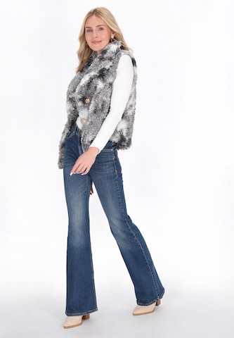 Gilet 'Fashion Look' IZIA en gris