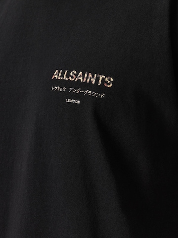 AllSaints T-shirt 'Underground' i svart