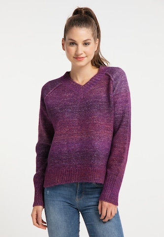 MYMO Sweater in Purple: front