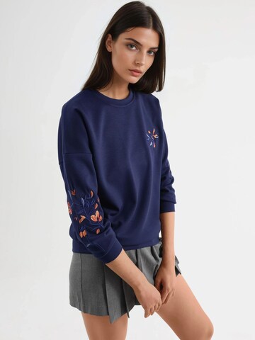Sweat-shirt Hiccup en bleu