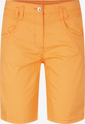 Pantalon chino TOM TAILOR en orange : devant