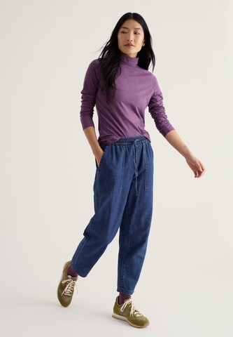 T-shirt ' Landing ' Seasalt Cornwall en violet
