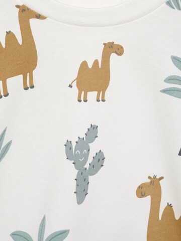 MANGO KIDS T-shirt 'DESERT' i vit