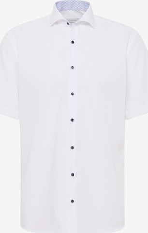 ETERNA Regular fit Button Up Shirt in White: front