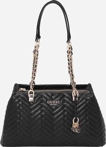 GUESS Shoulder bag ANNING in Black ABOUT YOU