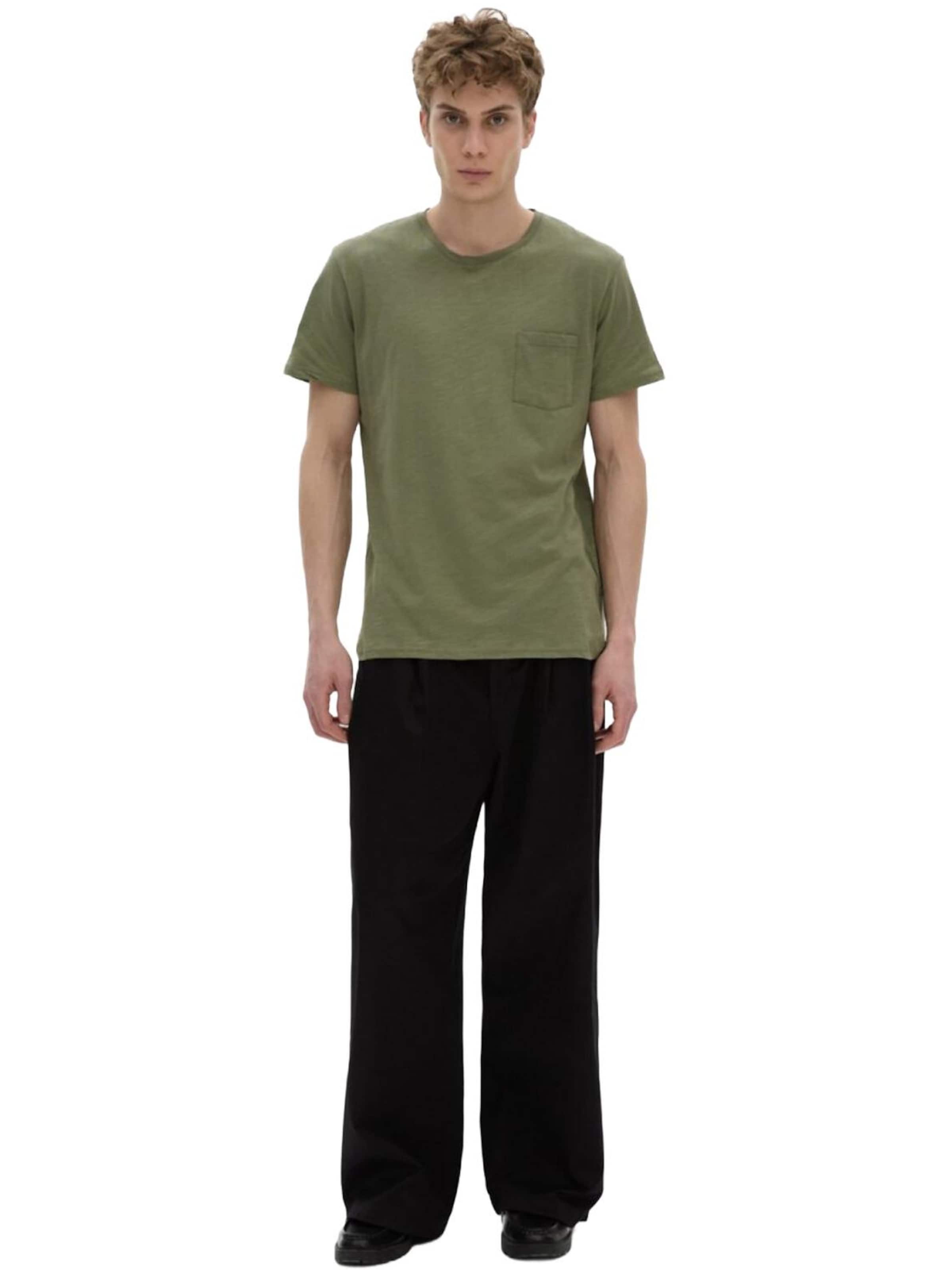 LTB Jeans - Camiseta 'LTB Jeans Herren Slub T-Shirt' en verde