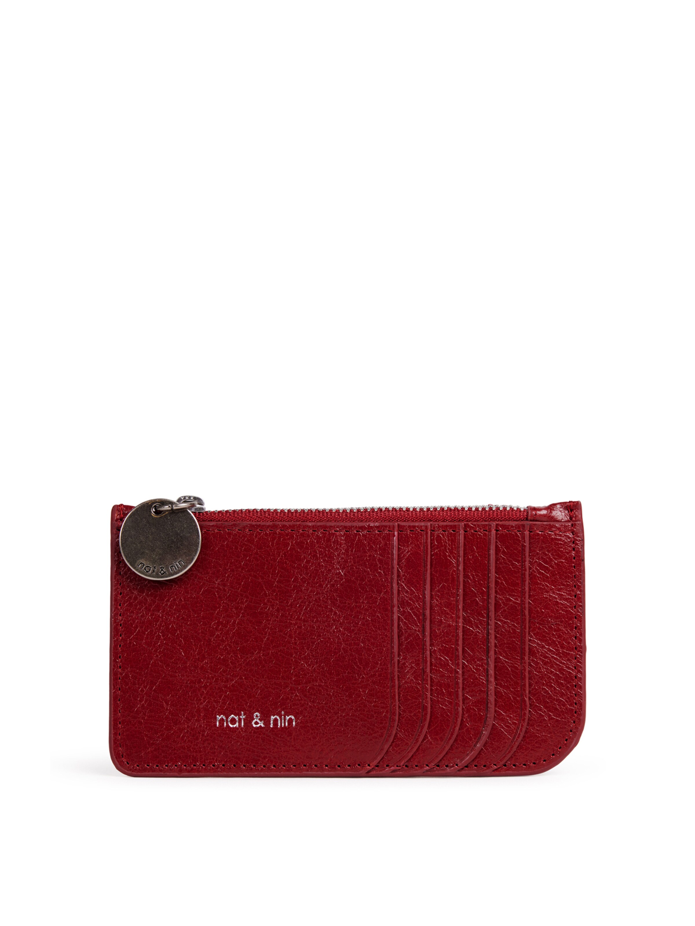 Nat&Nin Portemonnee 'Alix' in Rood: voorkant
