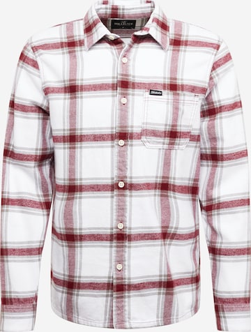 HOLLISTER Button Up Shirt in White: front