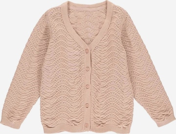 Giacchetta 'Strickjacke' di Müsli by GREEN COTTON in rosa: frontale