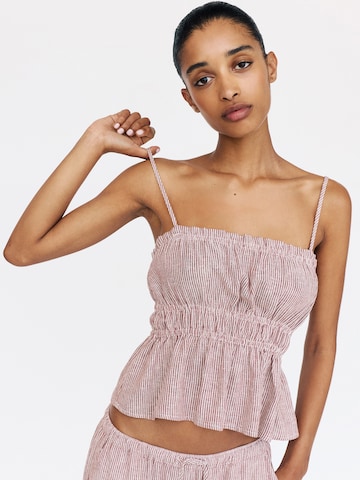 Pull&Bear Top in Red: front