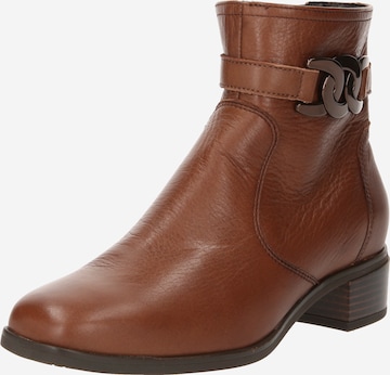 ARA Ankle Boots 'Cervocalf' in Brown: front