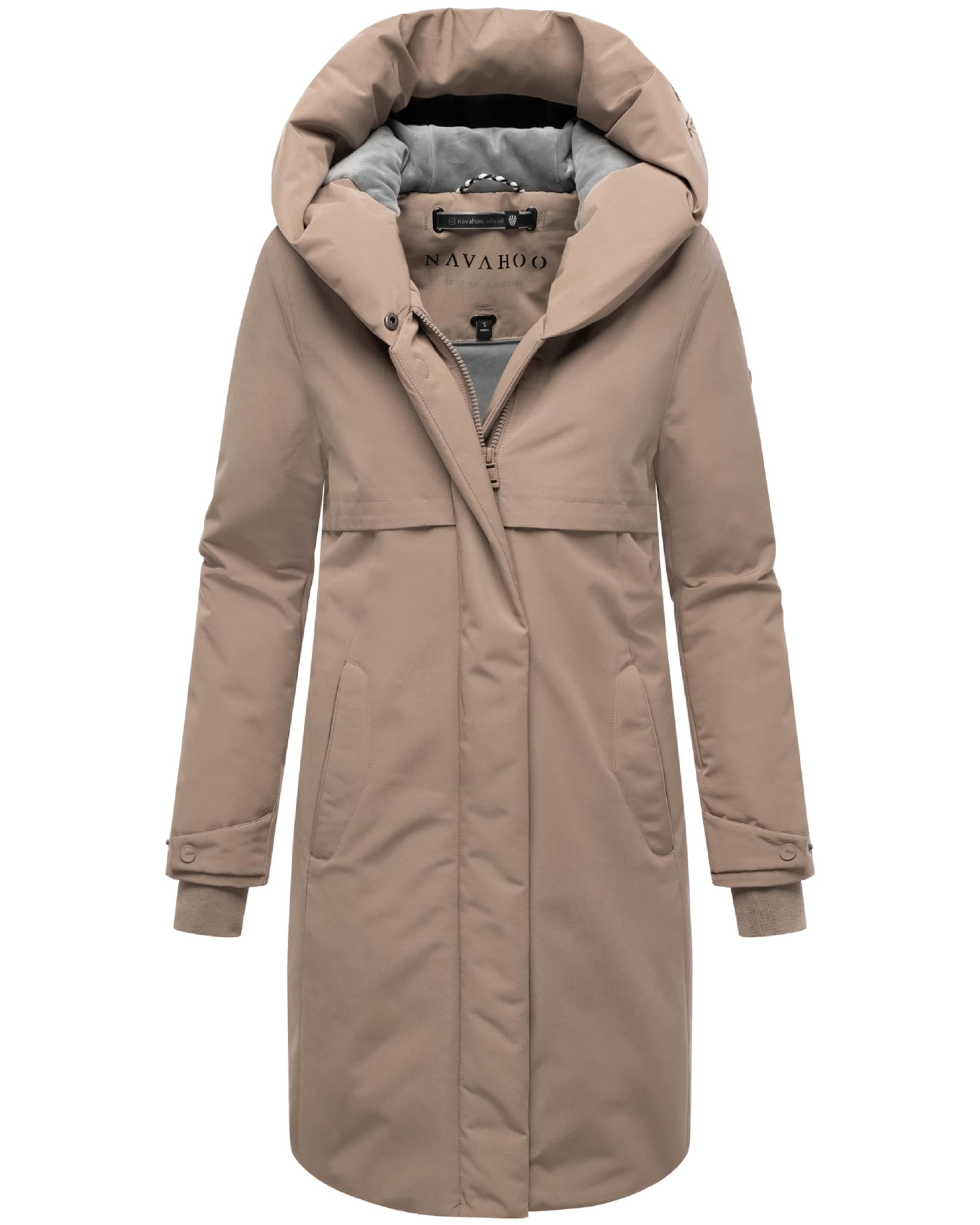 NAVAHOO Зимнее пальто 'Domingaa 14' в Бежевый
