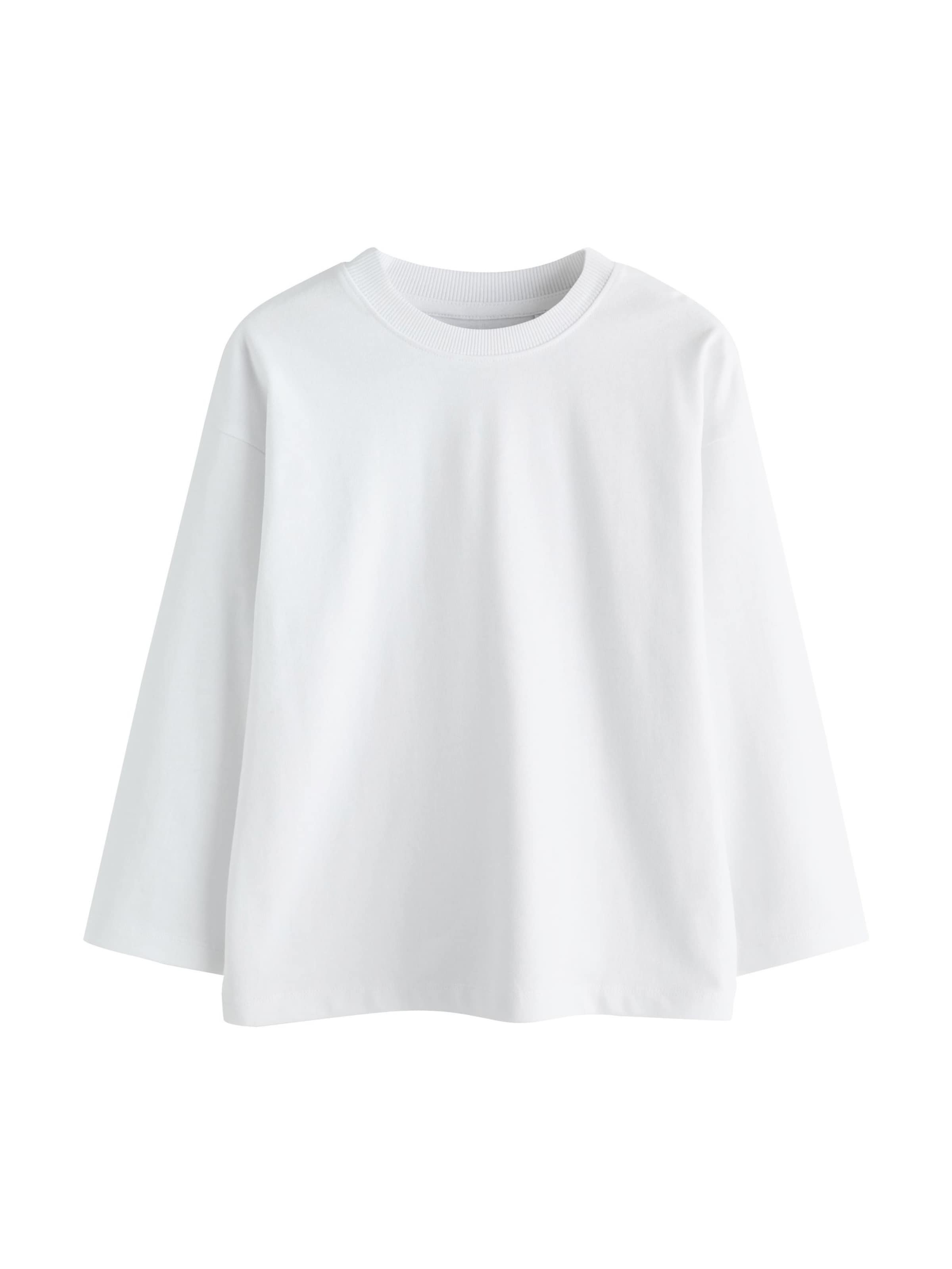 Next Shirt in Wit: voorkant