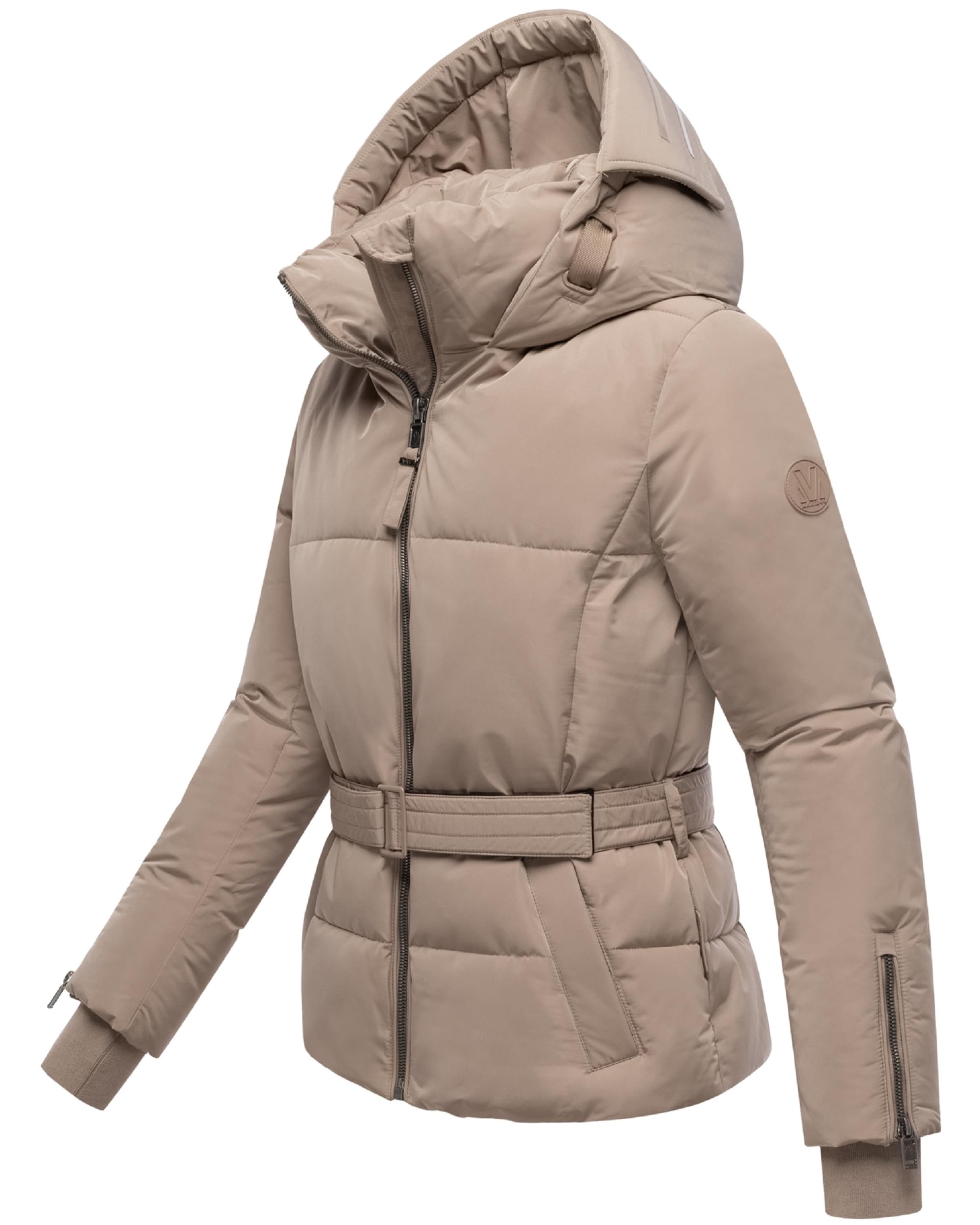 Geacă de iarnă 'Aleyna 16' de la MARIKOO pe gri