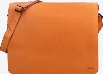 Borsa per laptop di JOST in arancione: frontale