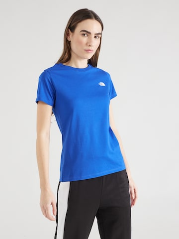 THE NORTH FACE - Camiseta funcional 'SIMPLE DOME' en azul: frente