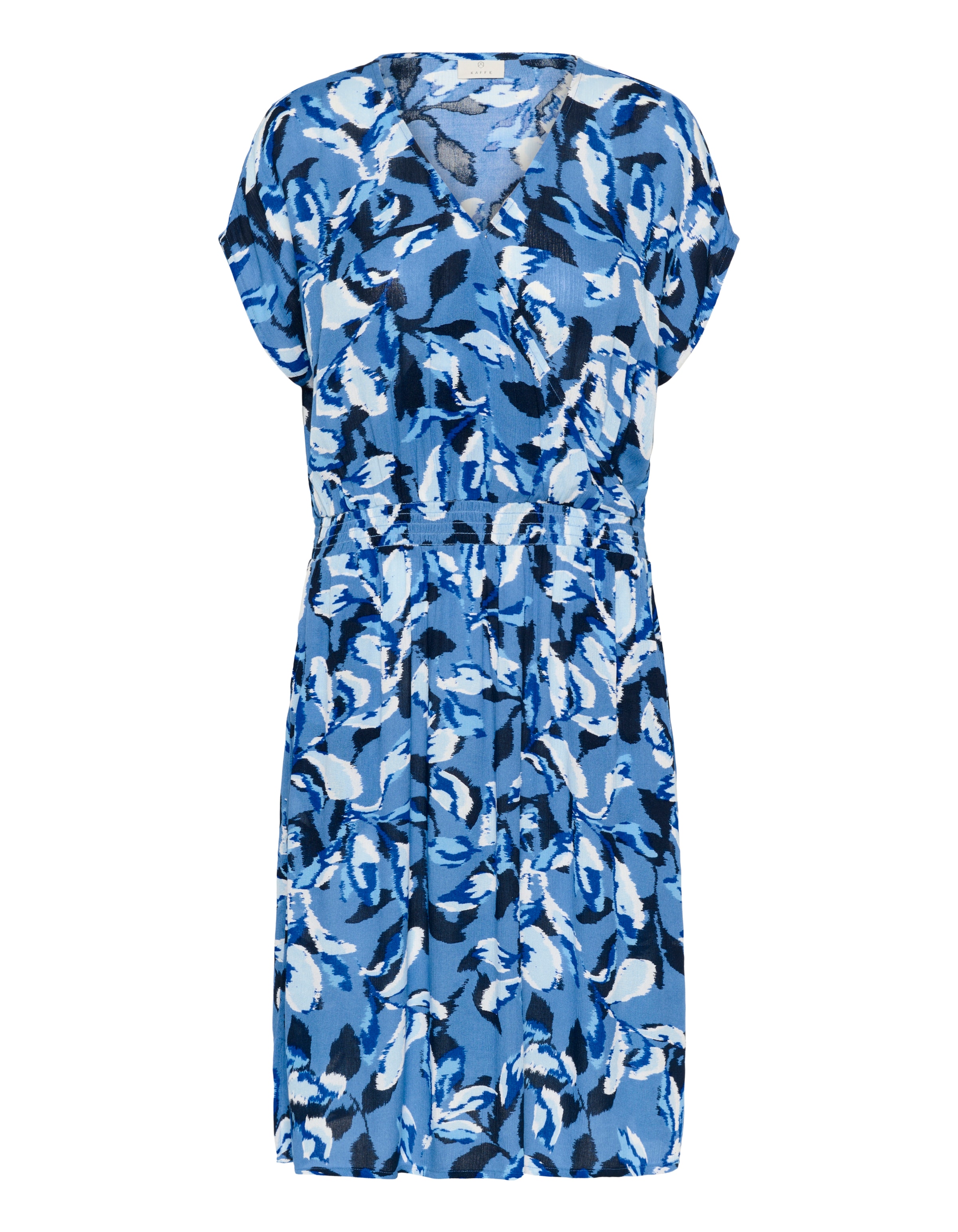 Kaffe Jurk 'KAJenn' in Blauw: voorkant
