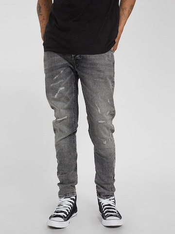 Young Poets Jeans 'Billy' in Grey: front
