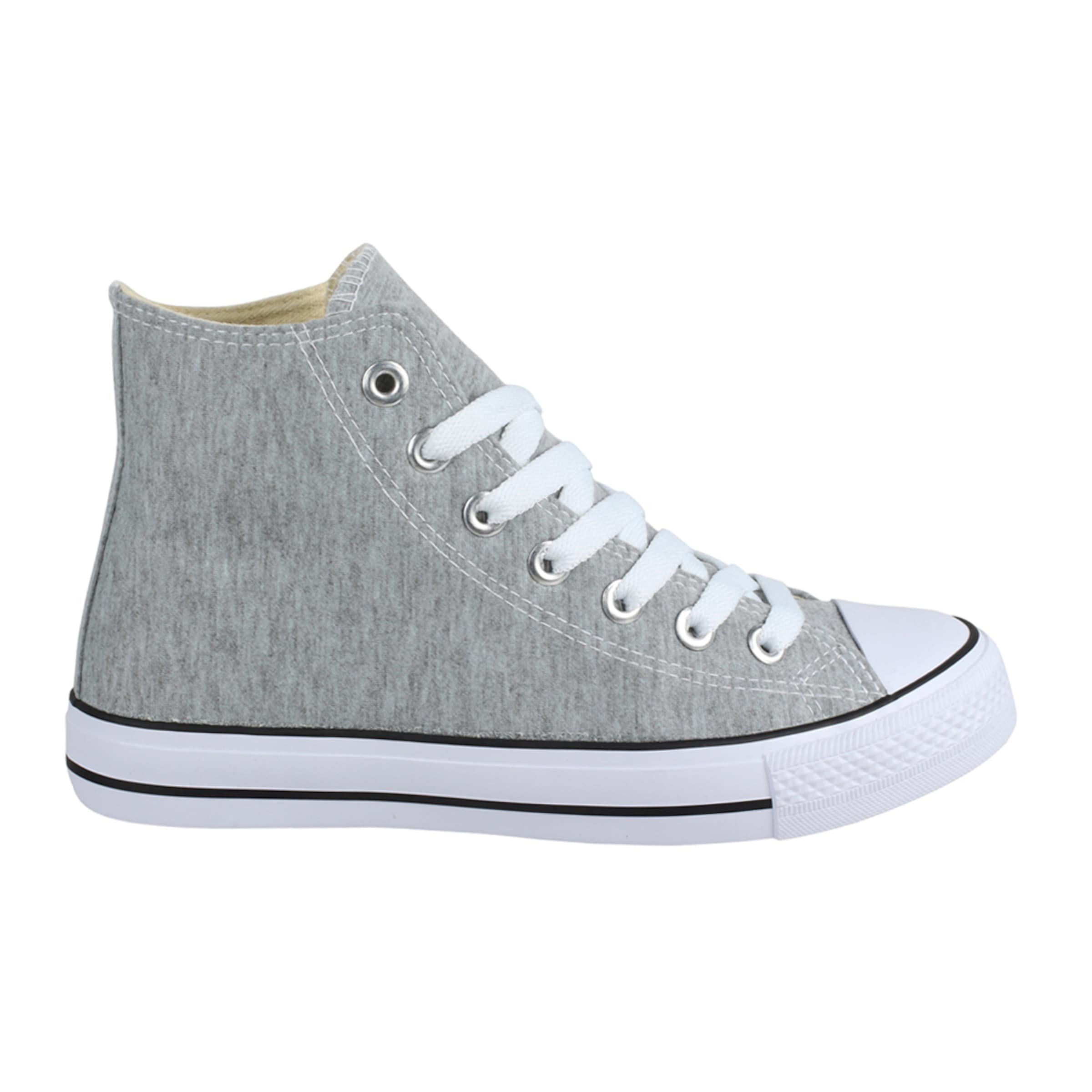 Baskets hautes Elara en gris