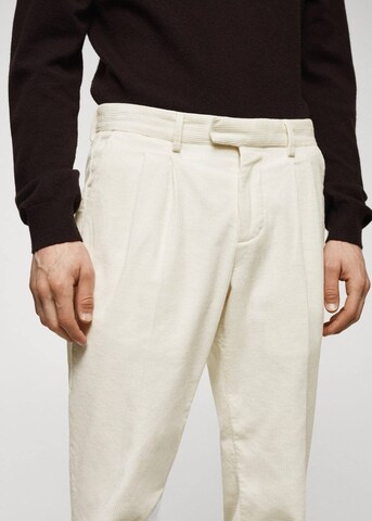 MANGO MAN Regular Broek in Beige