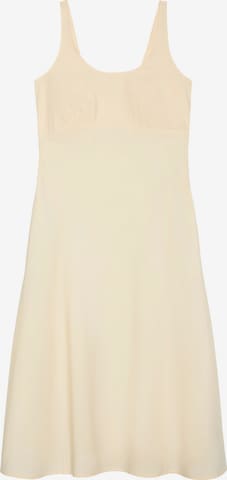 Robe Calvin Klein Jeans en beige : devant