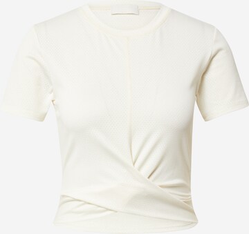 T-shirt fonctionnel 'Arwyn' LeGer by Lena Gercke en blanc : devant