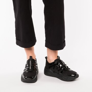 Sneaker low de la ARMANI EXCHANGE pe negru