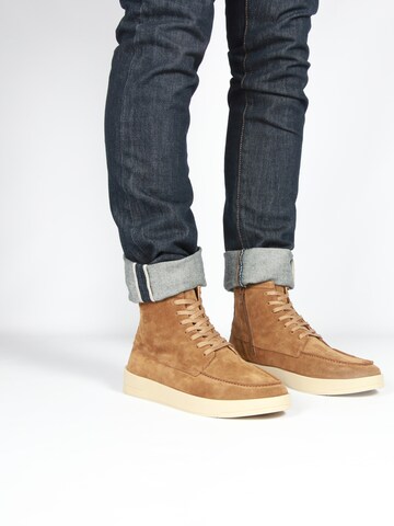 BLACKSTONE Sneaker high 'CATO BANKS'‌‌‌‌‌‌‌ in Braun