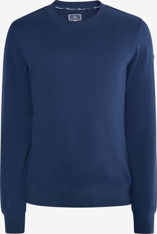 DreiMaster Maritim Sweatshirt in Blauw: voorkant