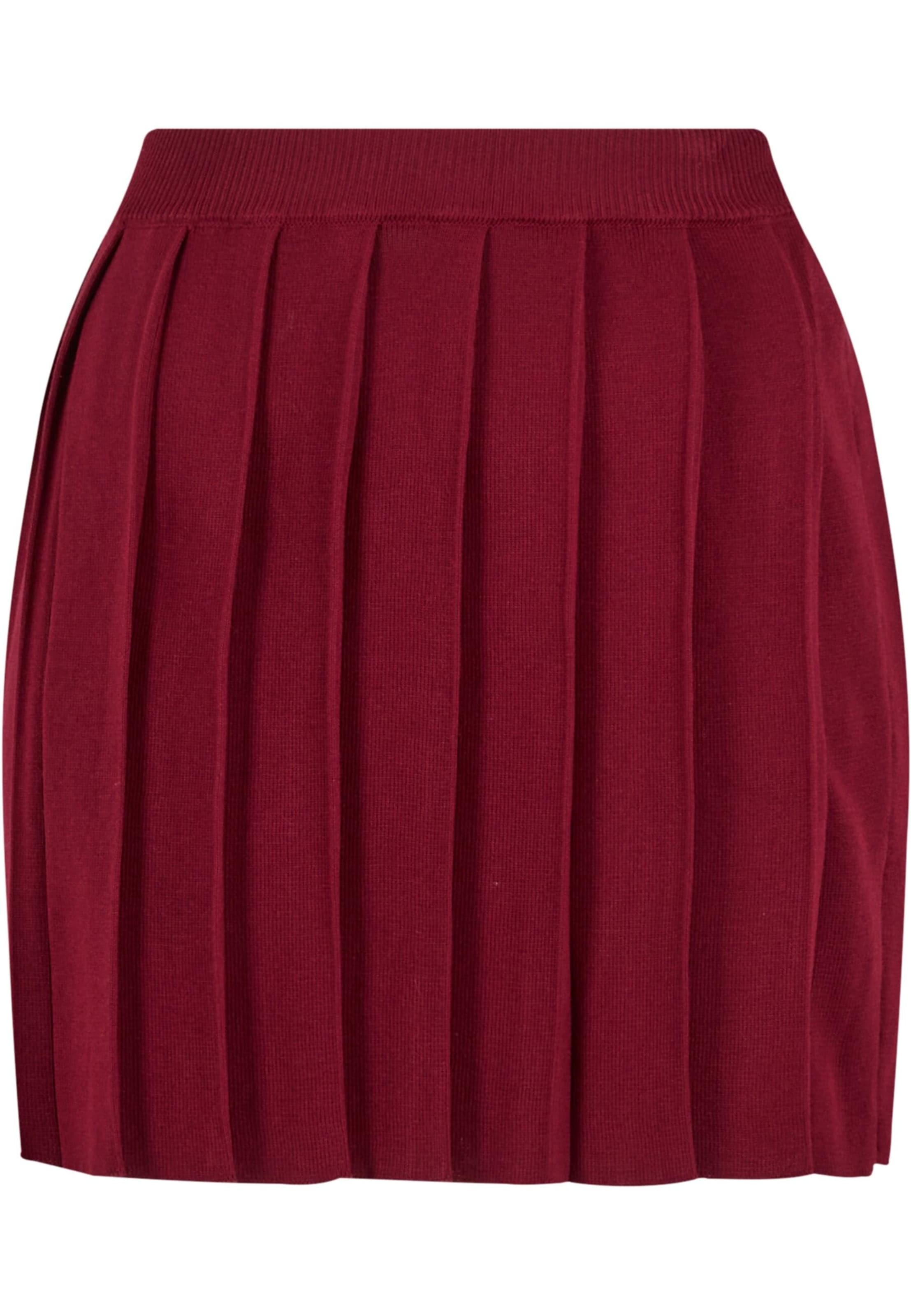 Urban Classics Sukně – červená: přední strana