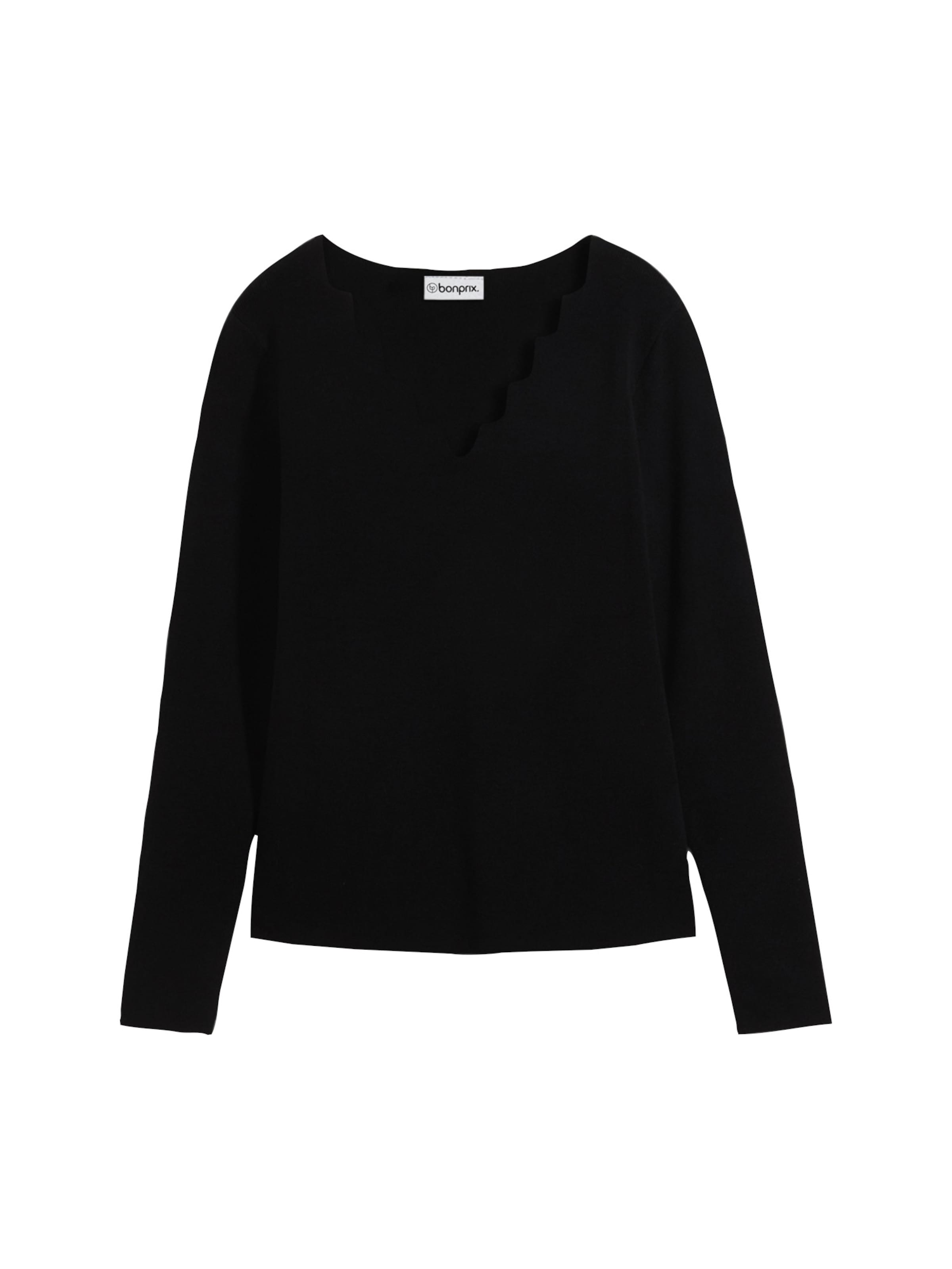 bonprix Pullover in Schwarz: Vorderseite