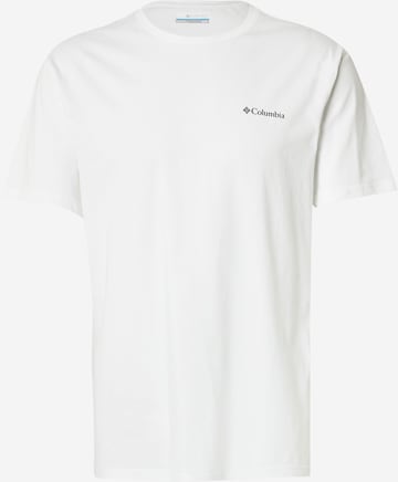 COLUMBIA T-Shirt in Weiß: Vorderseite