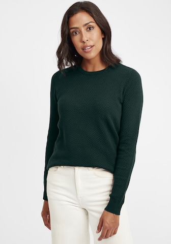 Oxmo Sweater 'Sarah' in Green: front