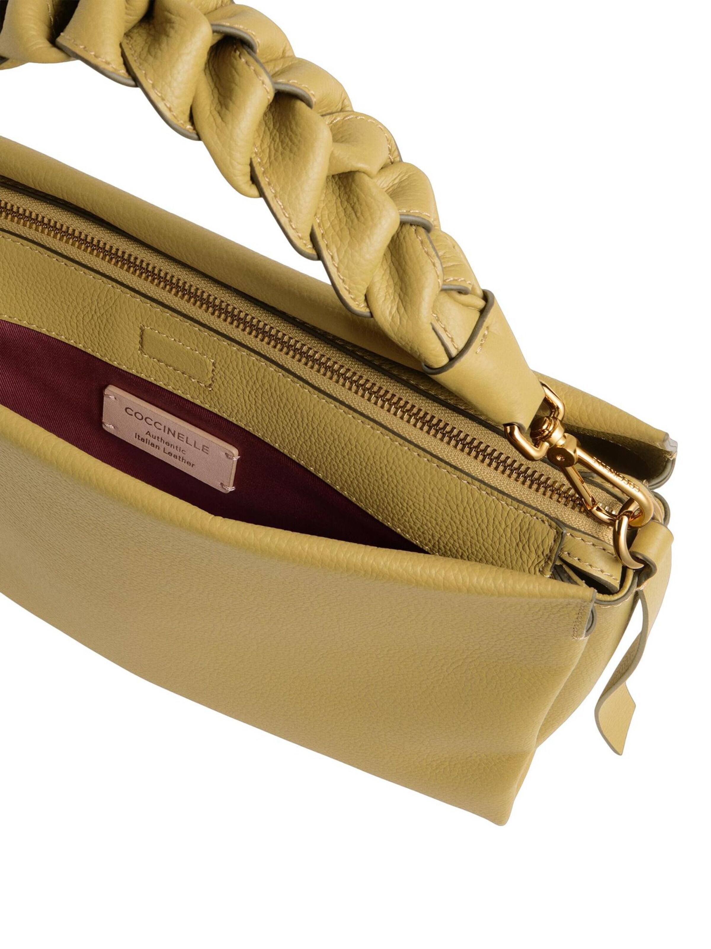 Borsa a mano 'COCCINELLE Boheme 26 380' di Coccinelle in giallo